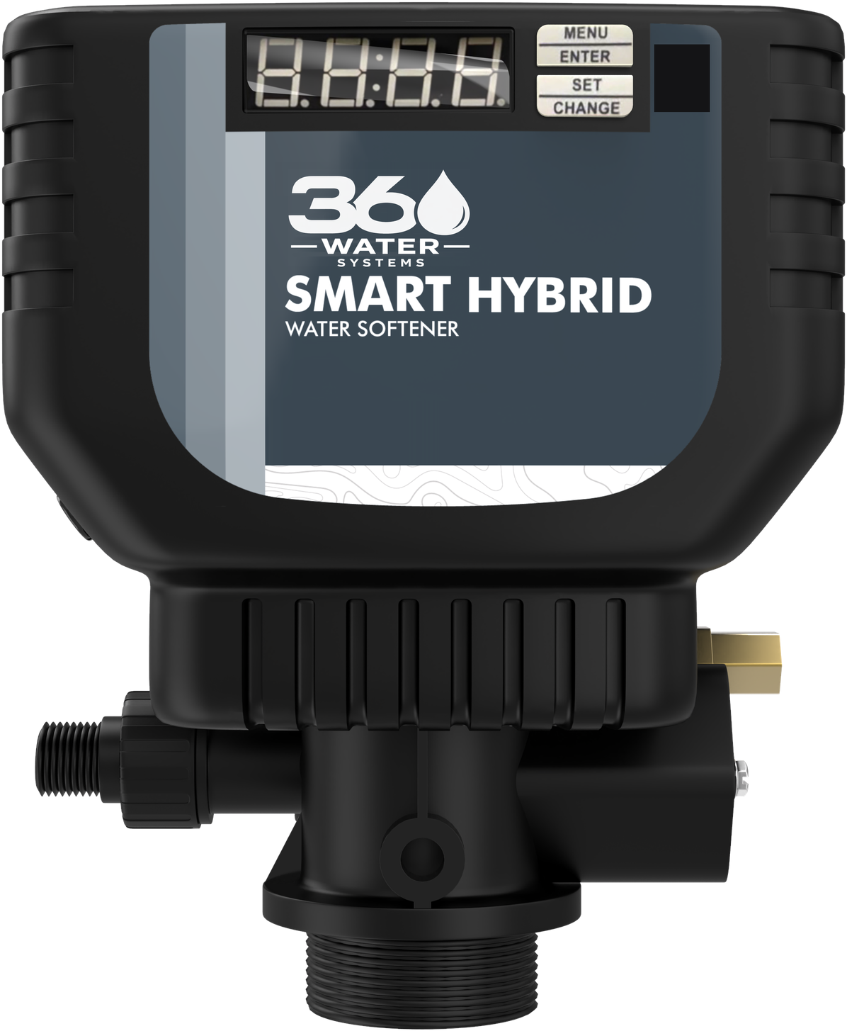 360 Smart Hybrid Bluetooth control valve, front view