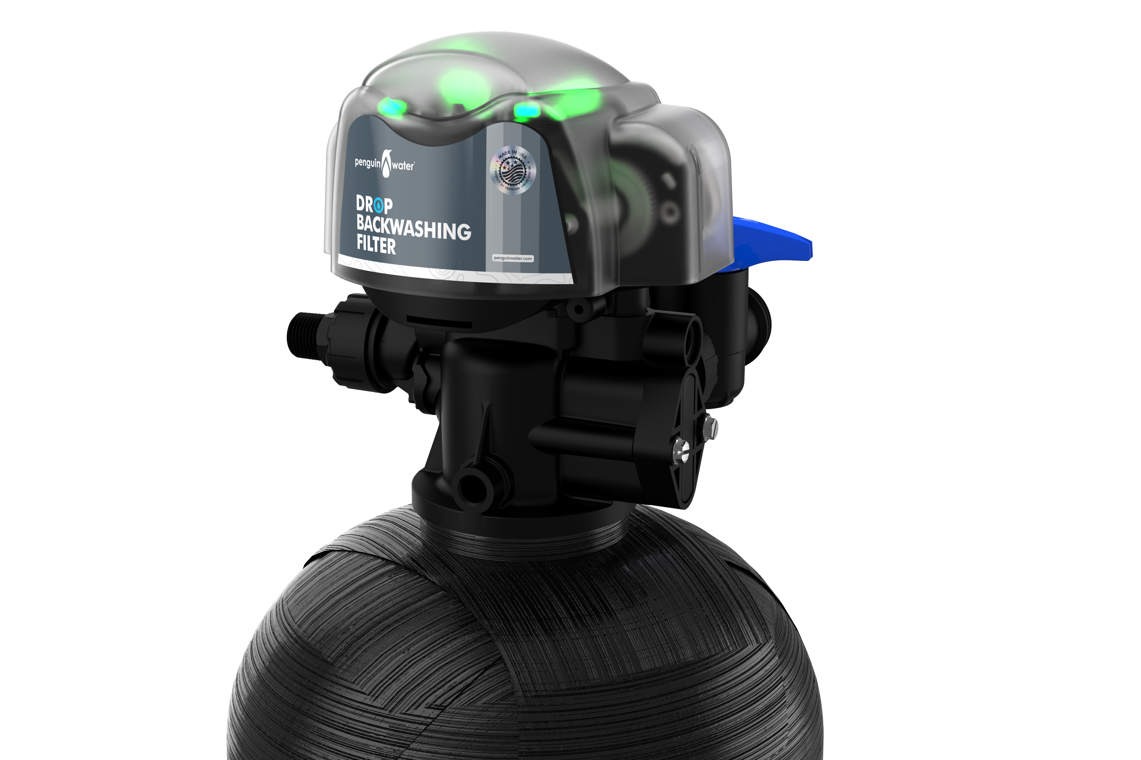 Penguin Water Stream Shield Backwashing Carbon Filter
